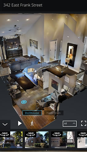 Virtually 3D Tour - Dollhouse View Virtual Reality